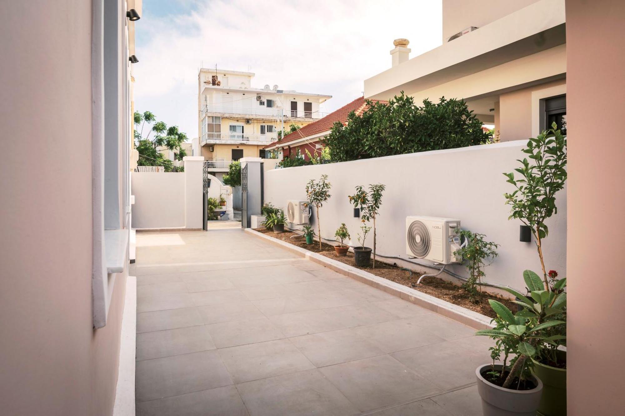 Quattro Zie Villa Rhodes City Bagian luar foto